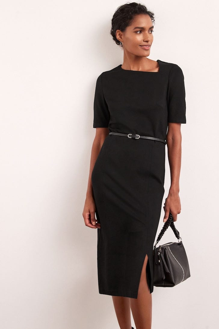 black dress for funeral